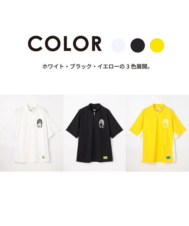 MEN】ハーフジップモック ゴルフ / PW CIRCULUS | ファッション通販