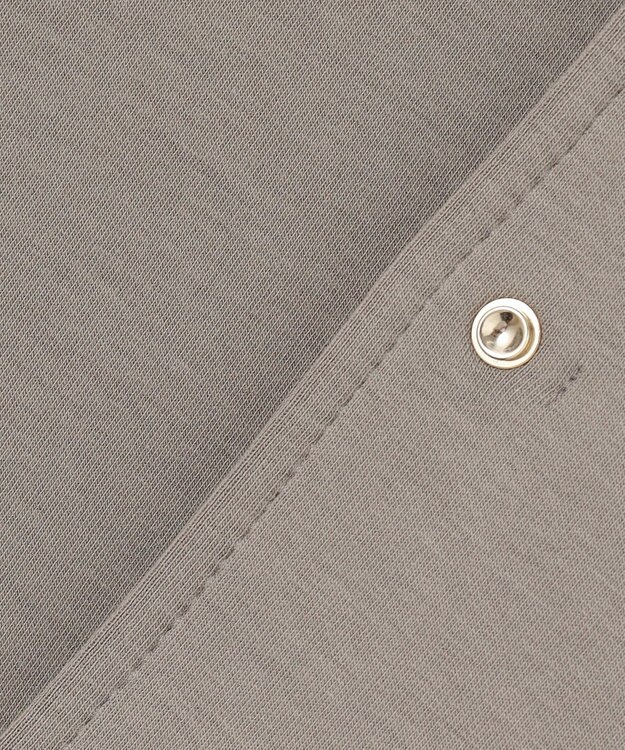 J.PRESS LADIES L 【洗える】ダンボールジャージー ブルゾン モカグレー系