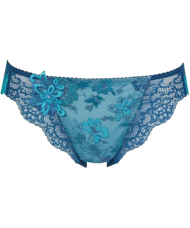 Wing Wing Lesiage　【2810シリーズ】　ショーツ　PB2810とペア　はきこみ丈あさめ　ウイング／ワコール　PF2810 グリーン