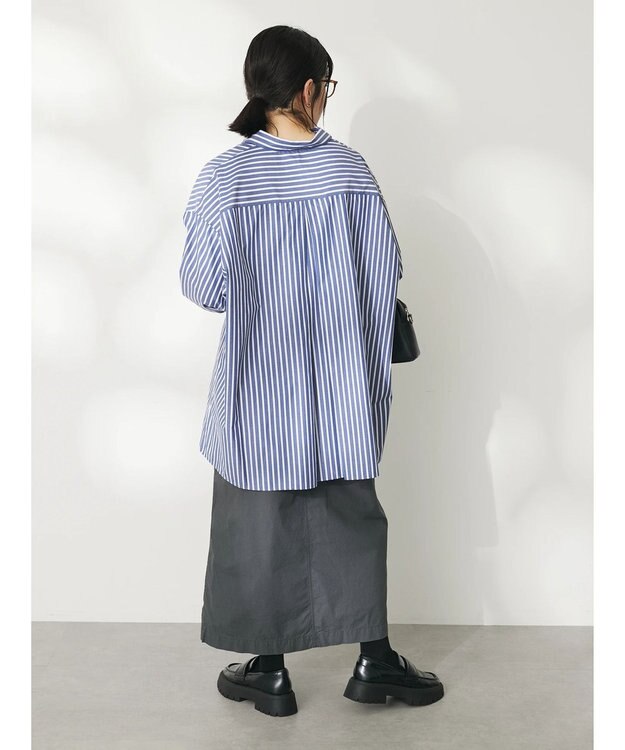 CRAFT STANDARD BOUTIQUE デザインポケットワークスカート Charcoal Gray