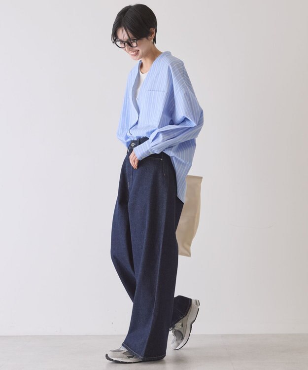 AMERICAN HOLIC ワイドデニムパンツ One Wash