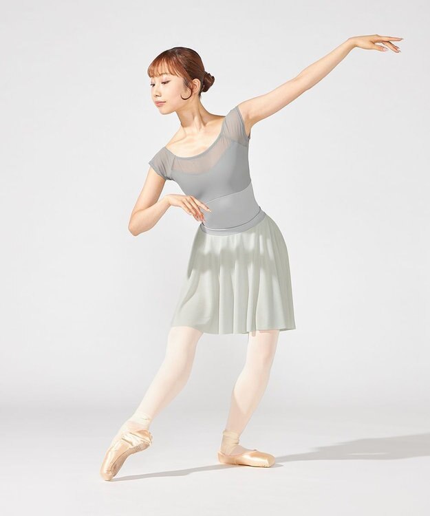 Chacott スカート アッシュグレー