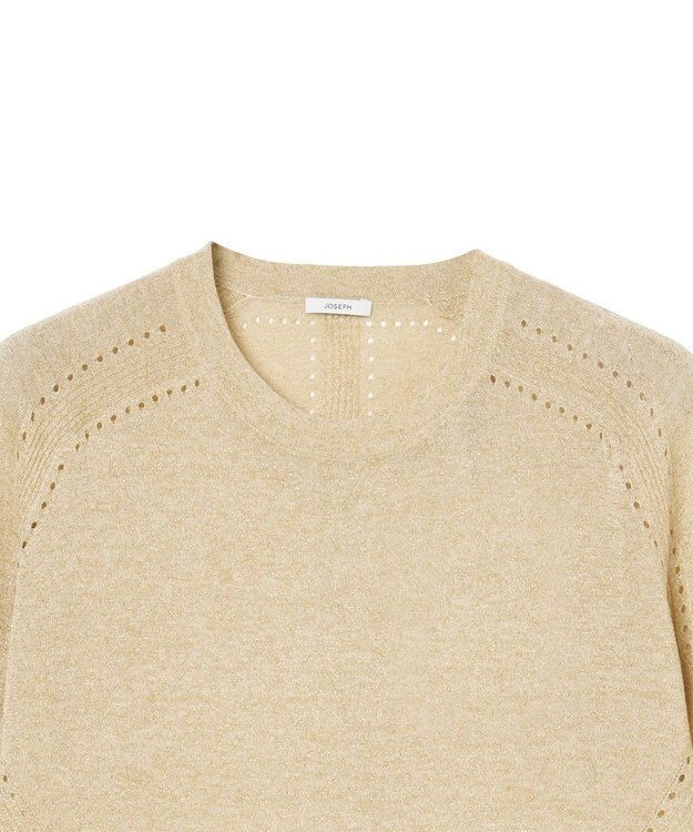 JOSEPH ルレックスニット　ショートスリーブニット Gilt