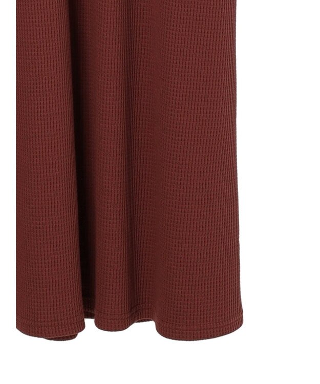 CRAFT STANDARD BOUTIQUE ワッフルワンピース Brick Red
