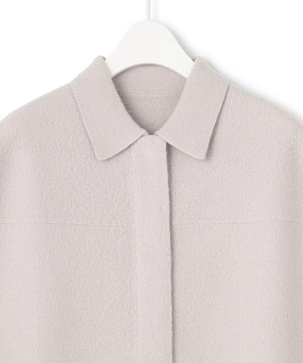 ICB ミルドウール ニットジレ トープ系