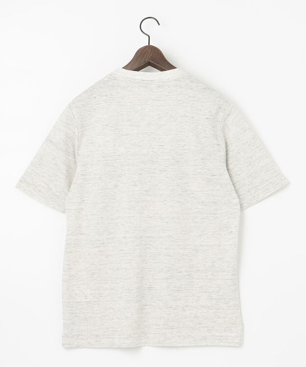 JOSEPH ABBOUD 【吸水速乾】リネンハニカムTシャツ アイボリー系