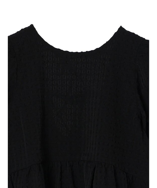 earth music&ecology バックオープンチュニックワンピース Black