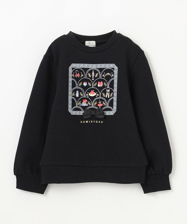 組曲 KIDS 【110-140㎝】NutsCracker トレーナー ブラック系