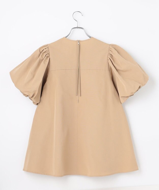 #Newans 【大好評につき追加生産！新色登場】パフスリーブAラインブラウス ベージュ系