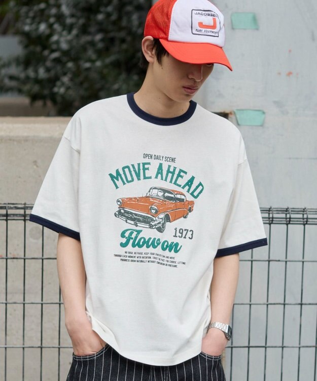 WEGO グラフィックリンガーT（SS） ホワイト