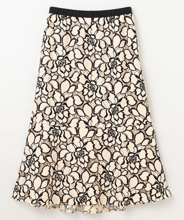 GRACE CONTINENTAL ローズレーススカート キナリ