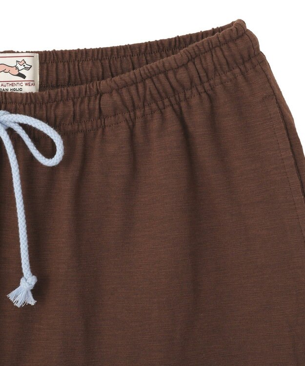 AMERICAN HOLIC 【PENNEY'S】配色ポロ+ショートパンツ Brown