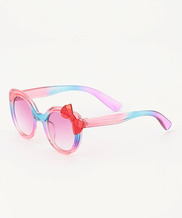 ANY KIDS サングラス ピンク系レインボー