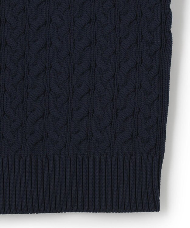J.PRESS YORK STREET 【UNISEX】チルデンニットベスト ネイビー系