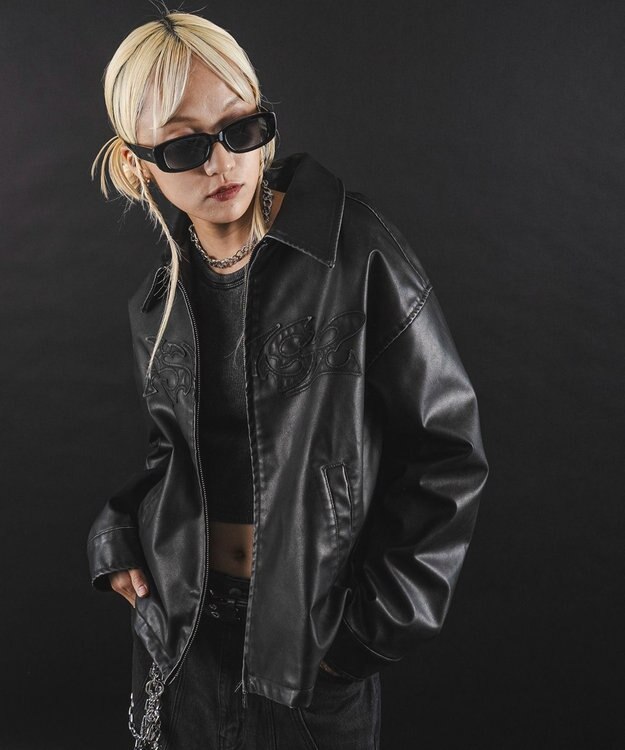 FRAY I.D 【PUMA】シアーオーガンジーショートブルゾンM FRAY I.D 【PUMA】シアーオーガンジーショートブルゾンM - メルカリ