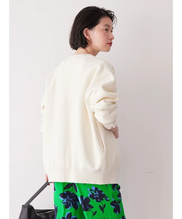 AMERICAN HOLIC エコカルットクルーネックカーディガン Off White