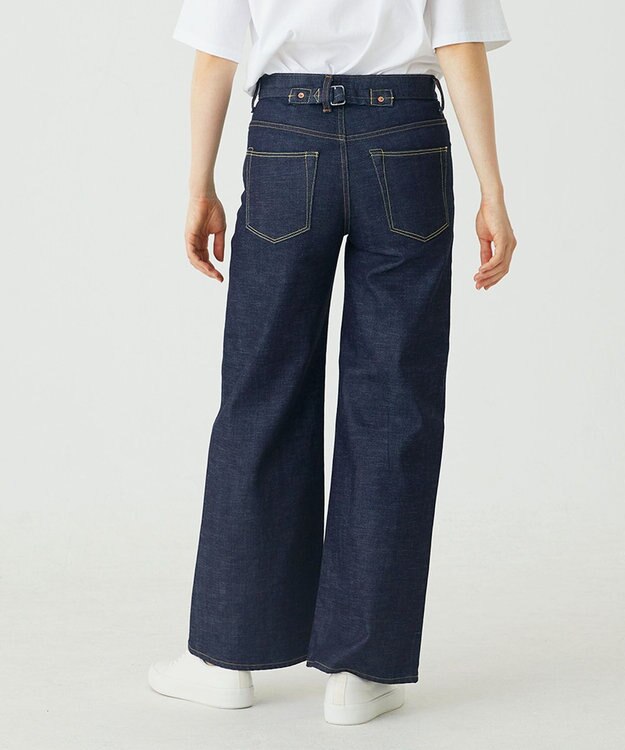 caqu modern baggy ワイドシルエットデニムパンツ re.birth