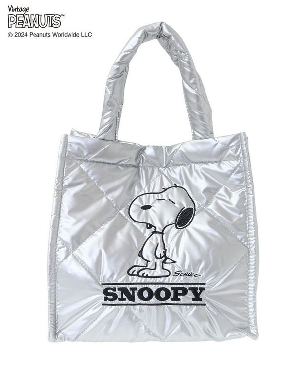 Green Parks ■ＰＥＡＮＵＴＳ　キュービックバッグＭ Silver