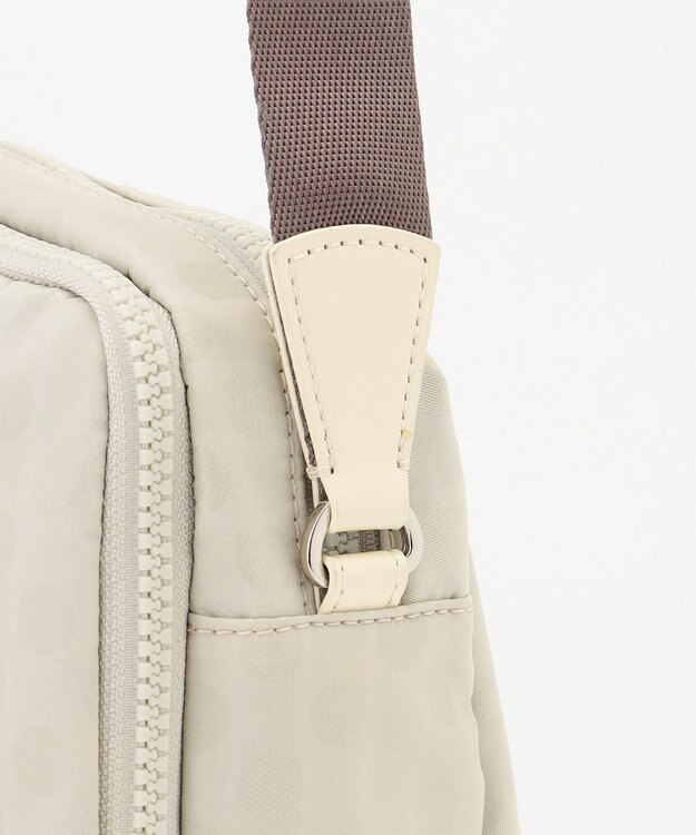 Y'SACCS Polka Dots スクエアポシェット アイボリー