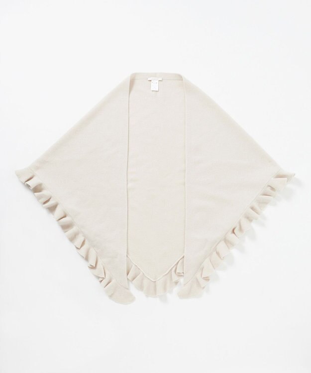 自由区 【カタログ掲載・洗える】ピュアカシミヤ ストール シャンパンベージュ