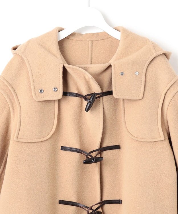 23区 【23区 lab.】ソフトリバー ダッフルコート キャメル系