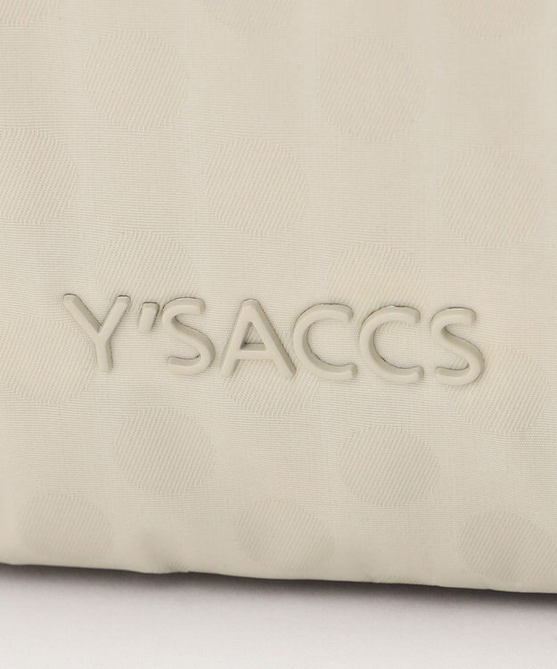 Y'SACCS Polka Dots スクエアポシェット アイボリー