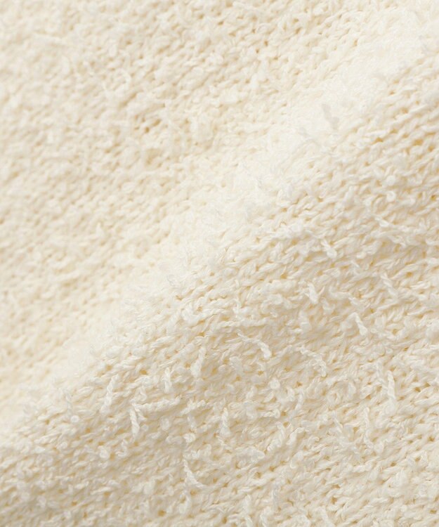 AMERICAN HOLIC ダブルZIPシャギーニットベスト Ivory