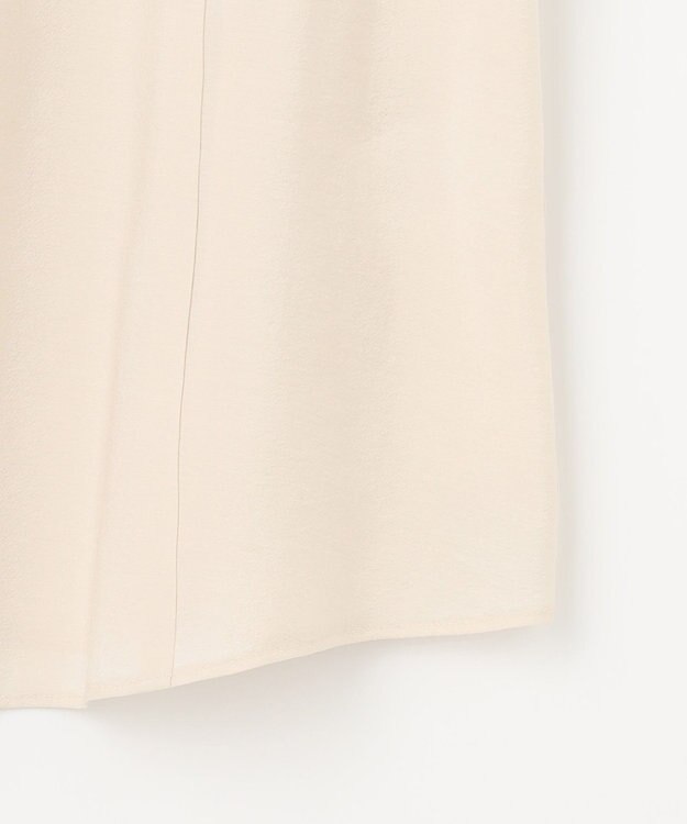 組曲 S 【WEB限定】ヴィンテージジョーゼットスキッパー ブラウス ベージュ系