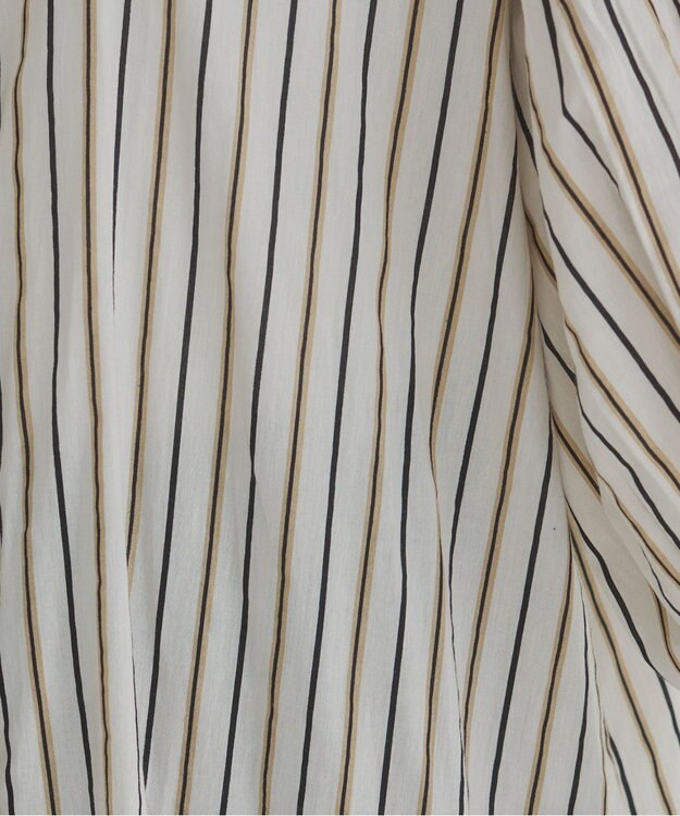 WEGO 【ANGIE VINTAGE】ボリュームスリーブ バンドカラー シャツワンピース 柄3