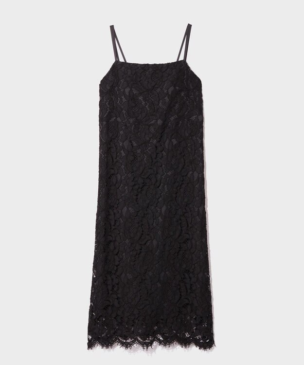 GRACE CONTINENTAL コードリバーレースドレス ブラック