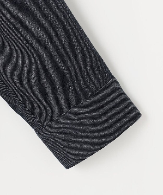 J.PRESS LADIES S セルロースシャンブレー ジャケット ネイビー系