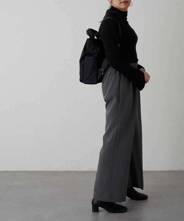 russet ナイロンジャガード2ハンドルリュックサック(SF-220) Black/Navy