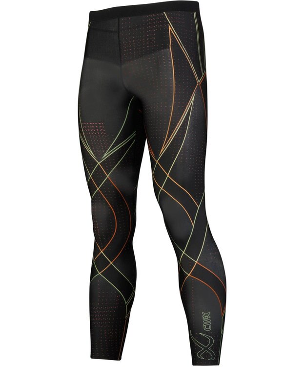 CW-X 【MEN】 スポーツタイツ 下半身フルサポート ジェネレーターモデル2.0 吸汗速乾 抗菌防臭 HZO699 /ワコール グリーン