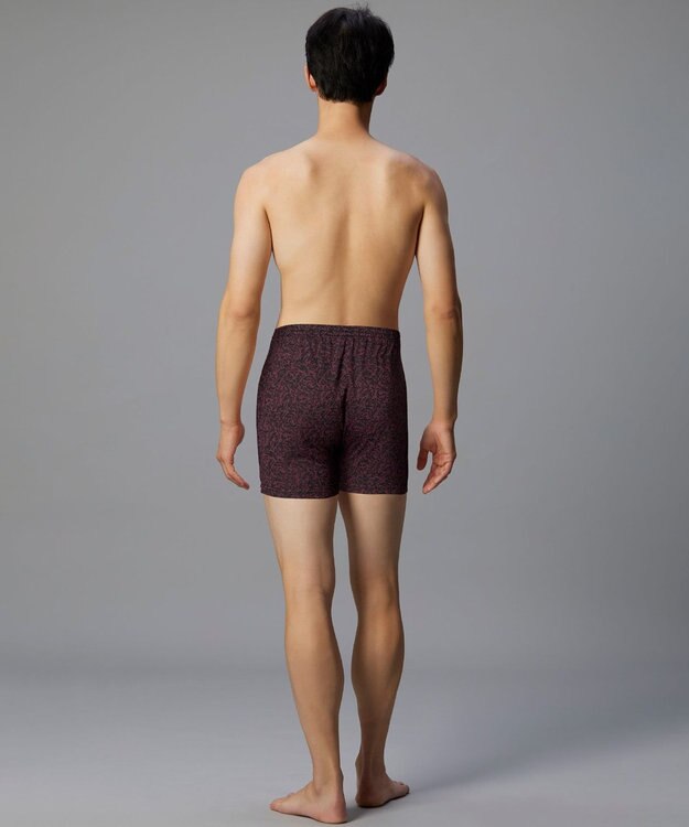 WACOAL MEN トランクス ニット素材 なめらかな肌ざわり 前開き 下着 メンズ GT7111 /ブロス バイ ワコールメン エンジ