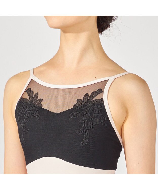 Chacott キャミソールレオタード ピンク