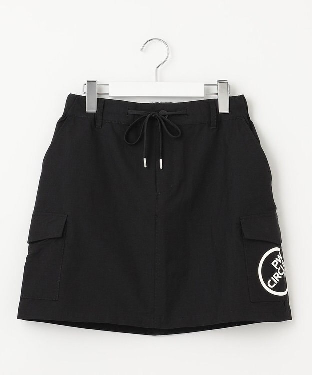 PW CIRCULUS 【WOMEN】【洗える】カーゴ スカート ゴルフウェア レディース ブラック系