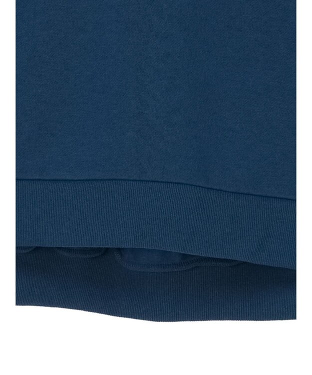 earth music&ecology 裏起毛パーカー Deep Blue