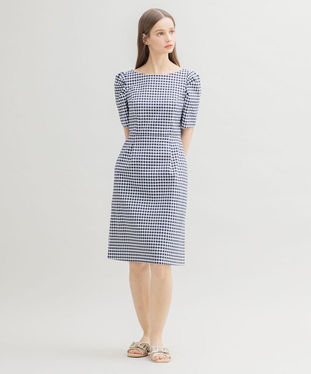 TOCCA 【洗える！】SQUARE ドレス ネイビー系5