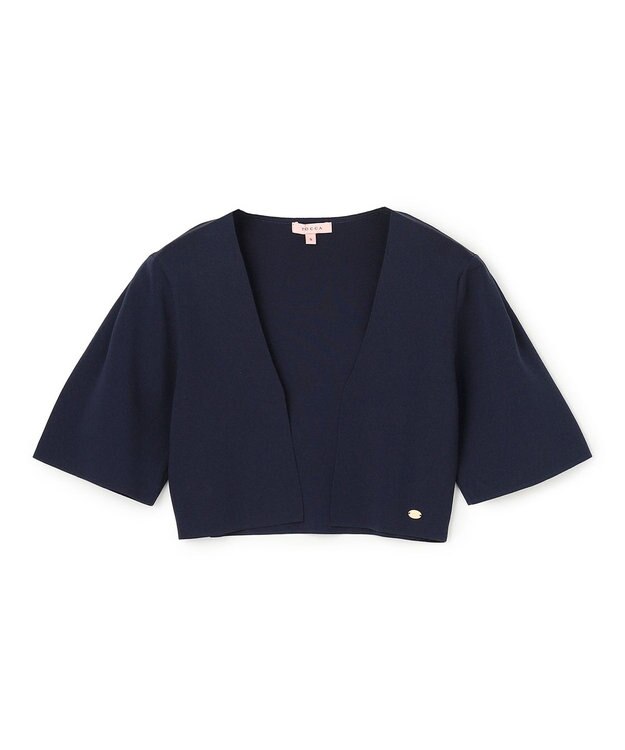TOCCA 【松木育未さん着用】CREPE BOLERO ボレロ ネイビー系