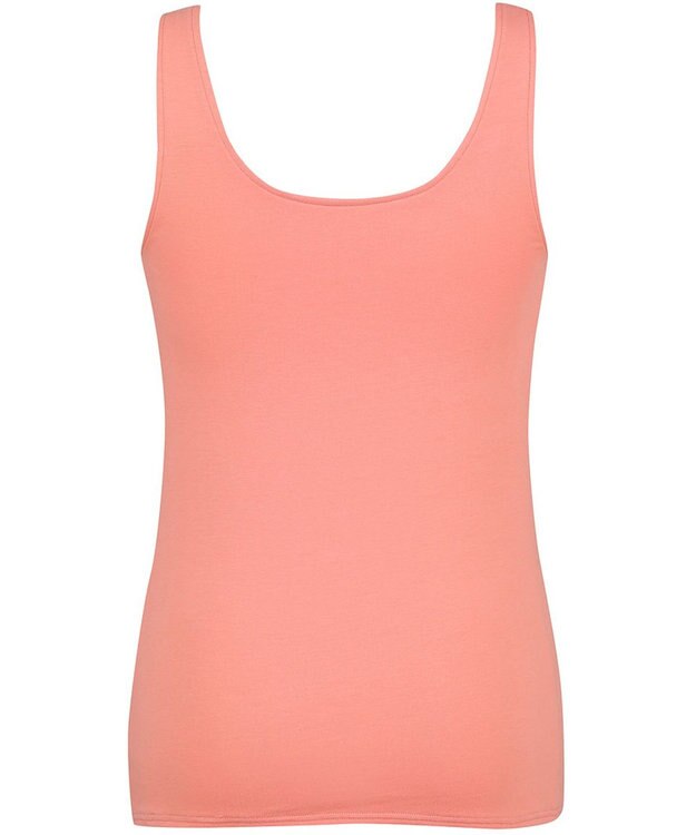 Wing カップ付きタンクトップ 綿混(身生地部) ラク きれいなバストシルエット 【シンクロブラトップ 綿混タイプ】 ブラトップ ET1132 ウイング／ワコール オレンジ