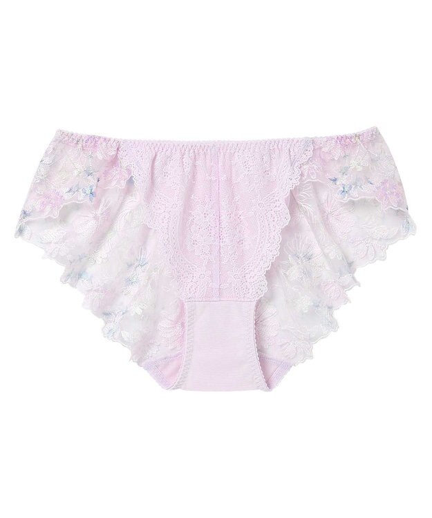 une nana cool Accent flower バックスタイルまでかわいい 総レースショーツ PI