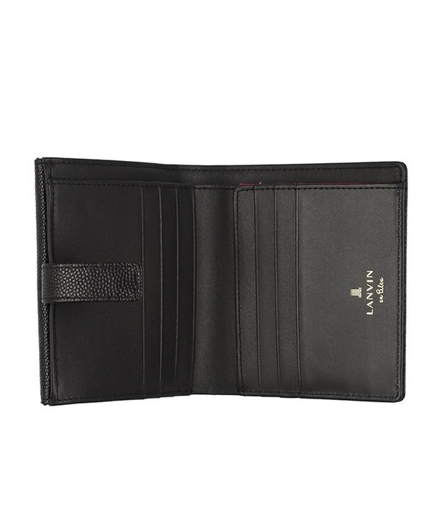 LANVIN en Bleu エルヴィー 内BOX財布 ブラック