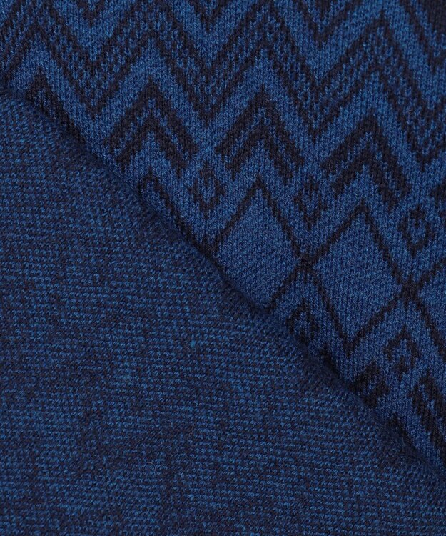 PW CIRCULUS 【手洗い可】【MEN】フェアアイルニットフーディ ネイビー系5