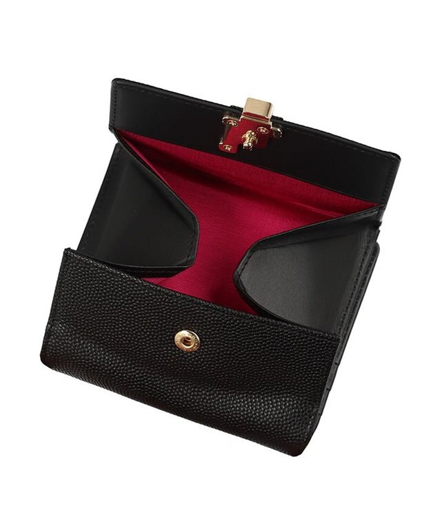 LANVIN en Bleu エルヴィー 内BOX財布 ブラック