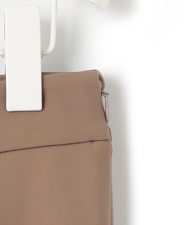 ICB 【洗える】テックストレッチ レギンスパンツ モカ系