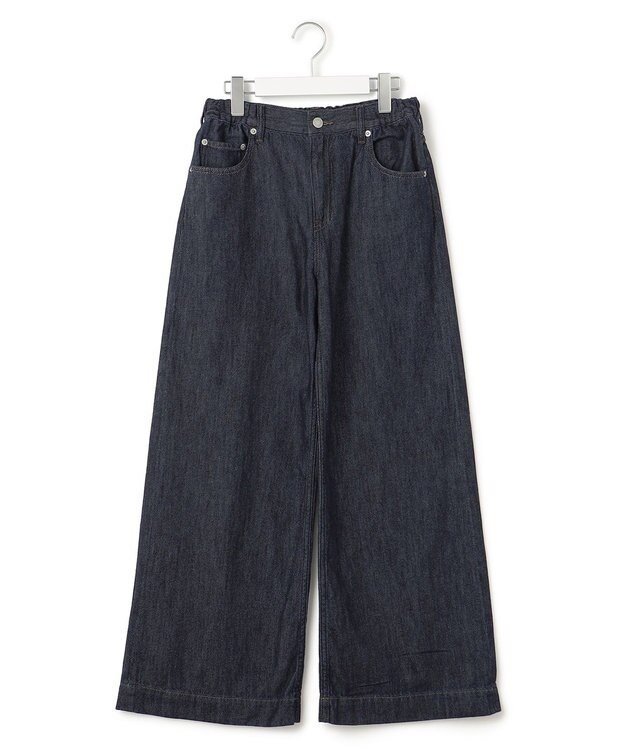 J.PRESS YORK STREET 【WOMEN】ソフトデニムパンツ ネイビー系