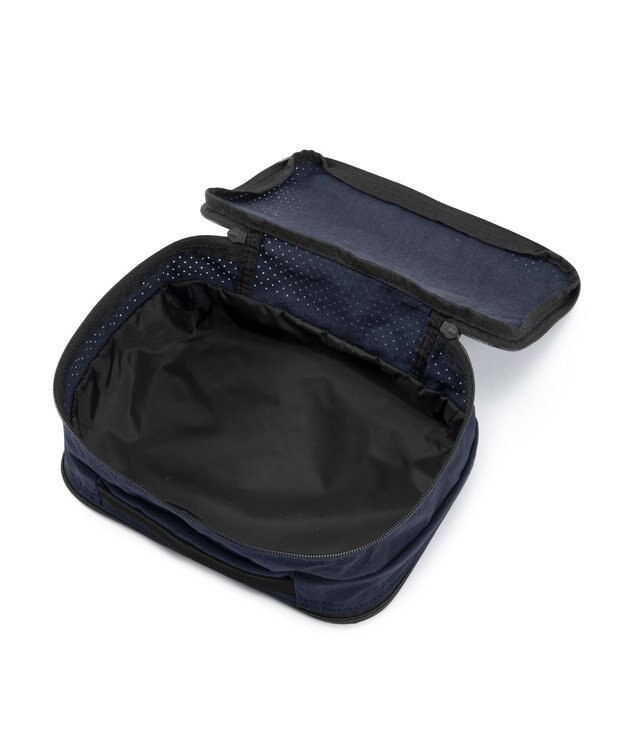 ZERO HALLIBURTON パッキングキューブ ポーチ ２気室 81631 ネイビー