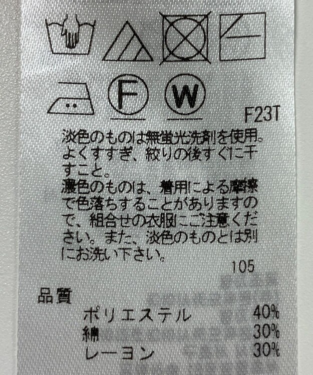 ONWARD Reuse Park 【23区】ニット春夏 イエロー
