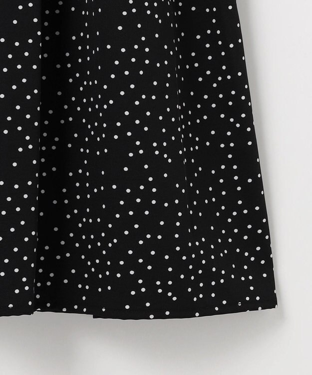 Feroux ウエストシャーリングラッフル ワンピース ブラック系1