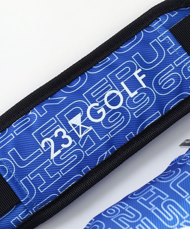 23区GOLF 【UNISEX】オリジナル変形ロゴ クラブケース スカイブルー系5